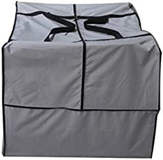 acoveritt Outdoor Square Cushion/Cover Storage Bag, Protective Zippered Storage Bags with Handles, 32''L x 32''W x 24''H