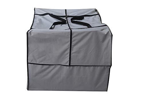 acoveritt Outdoor Square Cushion/Cover Storage Bag, Protective Zippered Storage Bags with Handles, 32''L x 32''W x 24''H