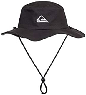 Quiksilver Men's Bushmaster Sun Protection Floppy Bucket Hat, Black3, Large/X - Large