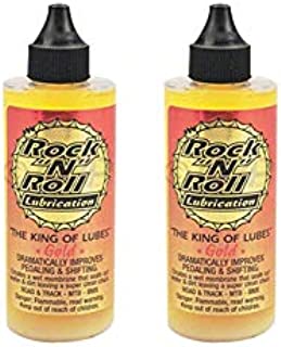 Rock N Roll 135816 Gold Chain Lubricant, 4-Ounce (2-Pack)