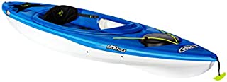 Pelican Sit-in Kayak -10 Feet Lightweight one Person Kayak (Argo 100X, Fade deep Blue White, Recreational, KFF10P300-00)