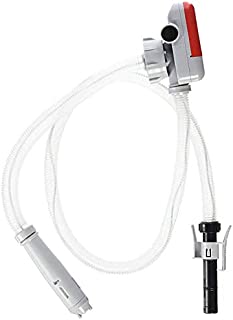 TERA PUMP TRFA01 4 AA Battery Powered Fuel Transfer Pump w/Flexible Intake Hose and No-Spill Auto-Stop Nozzle Attachable to Gas cans and More