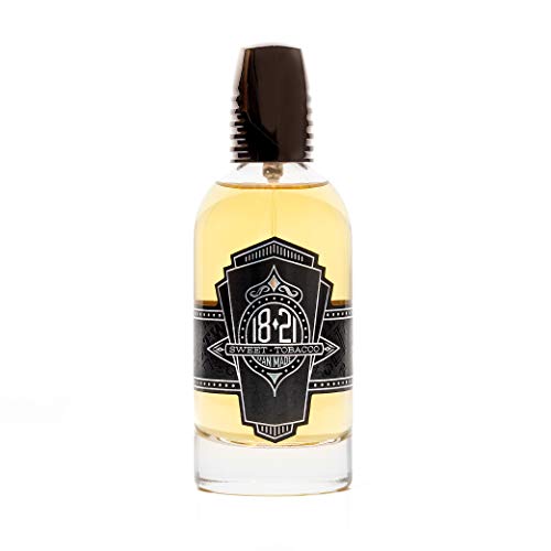 18.21 Man Made Mens Cologne, Tobacco Vanilla Fragrance, 3.4 fl. oz - Long-Lasting Eau de Parfum for Men, Sweet Scent with Woodsy Undertones - Eau de Toilette with Masculine Aromatics