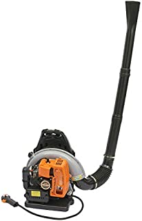 65cc 2 Stroke Backpack Gasoline Blower Commercial Gas Powered Leaf Blower Grass Lawn Blower Air-Cooled Single Cylinder Backpack Blower for Home Outdoor Garden Courtyard