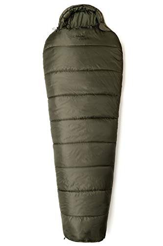 Snugpak Basecamp Ops Sleeper Expedition Sleeping Bag with Compression Stuff Sack, Insulated, Olive