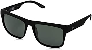 Spy Optic Discord Sunglasses, Soft Matte Black/Happy Gray/Green, 57 mm