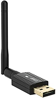 600Mbps Bluetooth 4.2 USB WiFi Adapter, Dual Band 2.4Ghz / 5.8Ghz USB Wireless Adapter with 2DBI Antenna, USB WiFi Dongle for Desktop/Computer, Support Win Vista/XP/7/8.1/10/MacOS 10.6~10.15.3
