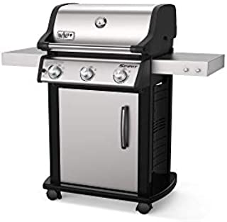 Weber 46502001 Spirit S-315 LP Gas Grill, Stainless Steel