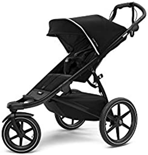 Thule Urban Glide 2 Jogging Stroller, Black/Black Frame