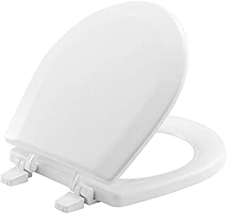 BEMIS TC50TTA 000 MARINE Toilet Seat, Durable Enameled Wood, White