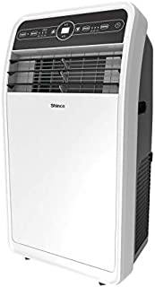 Shinco 12,000 BTU Portable Air Conditioners with Built-in Dehumidifier Function, Fan Mode, Quiet AC Unit Cools Rooms to 400 sq.ft, LED Display, Remote Control, Complete Window Mount Exhaust Kit