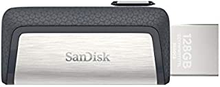 SanDisk - SDDDC2-128G-G46 128GB Ultra Dual Drive USB Type-C - USB-C, USB 3.1 - SDDDC2-128G-G46 Gray