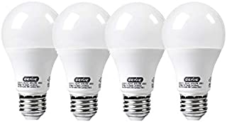 Genie LED Garage Door Opener Light Bulb - 60 Watt (800 Lumens) - Made to Minimize Interference with Garage Door Openers (Compatible with All Major Garage Door Opener Brands)  LEDB1-R (4 Pack)