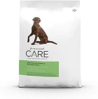 DIAMOND CARE Grain-Free Formulation Adult Dry Dog Food for Sensitive Skin Specially Made as a Limited Ingredient Diet to Support Dogs with Sensitive Skin, Itchy Skin or Allergies 8lb