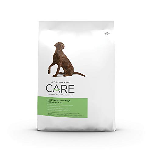 DIAMOND CARE Grain-Free Formulation Adult Dry Dog Food for Sensitive Skin Specially Made as a Limited Ingredient Diet to Support Dogs with Sensitive Skin, Itchy Skin or Allergies 8lb