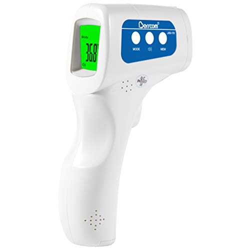 Berrcom Non Contact Infrared Forehead Thermometer JXB-178 Medical Grade Baby Fever Check Thermometer 3 in 1 Contactless for Kids Infant Adult (Batteries Not Included)