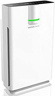 Hathaspace Smart True HEPA Air Purifier 2.0 for Extra-Large Rooms with Medical Grade H13 HEPA Filter, 5-in-1 Home Air Cleaner for Allergies, Asthma, Pets, Odors, Smokers, 1500+ Sq Ft Coverage - HSP002