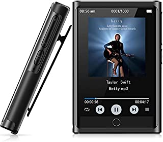 48GB MP3 Music Player, MP3 Player with Bluetooth 4.2, 2'' HD Touch Screen, Portable HiFi Lossless Sound Music Player with Clip, FM Radio, Voice Recorder, Sport Pedometer, Expandable up to 128 GB