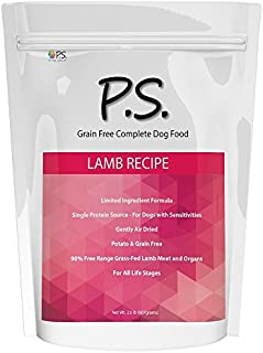 Ps For Dogs 100% Hypoallergenic Dog Food - No More Paw Licking & Skin Scratching  Solves Allergies Naturally - No More Harmful Shots, Pills & Expensive Prescription Food