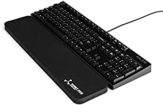 Grifiti Fat Wrist Pad 17 in Black is a 4 Inch Wide Wrist Rest for Standard Keyboards and Mechanical Keyboards New Materials