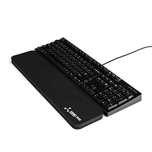 Grifiti Fat Wrist Pad 17 in Black is a 4 Inch Wide Wrist Rest for Standard Keyboards and Mechanical Keyboards New Materials