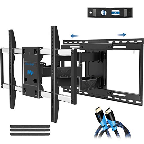 Mounting Dream TV Mount with Sliding Design for 42-70 Inch TVs, Easy for TV Centering on Wall, Full Motion TV Wall Mount Fits Most Smart OLED TVs - Easy to Install on 16