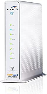 ARRIS SURFboard (24x8) Docsis 3.0 Cable Modem Plus AC1750 Dual Band Wi-Fi Router and Xfinity Telephone, Certified for Comcast Xfinity Only plans up to 600 Mbps (SVG2482AC-RB)