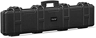 Merdia All Weather Precision Hard Rifle Case Waterproof Ultra Protective Case with Precut Intensive Foam Gun Case 47.24