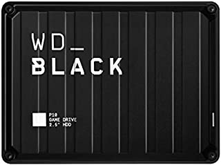 WD_BLACK 5TB P10 Game Drive, Portable External Hard Drive HDD, Compatible with Playstation, Xbox, PC, & Mac - WDBA3A0050BBK-WESN