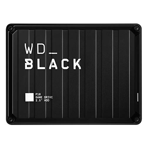 WD_BLACK 5TB P10 Game Drive, Portable External Hard Drive HDD, Compatible with Playstation, Xbox, PC, & Mac - WDBA3A0050BBK-WESN