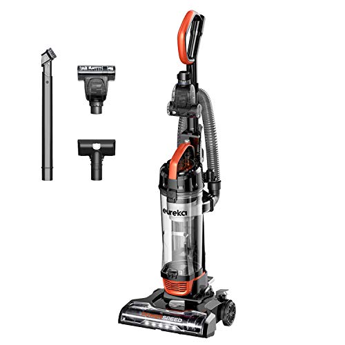 Eureka PowerSpeed Turbo Spotlight Lightweight Upright Vacuum Cleaner, for Carpet and Hard Floor, Pet Tool, Orange