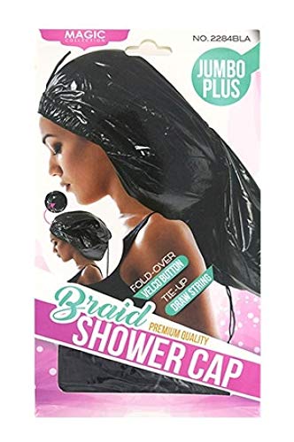 Magic Collection Jumbo Braid Shower Cap #2284BLA