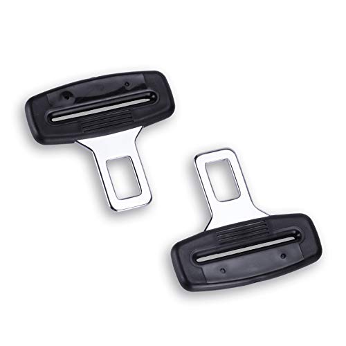 JUSTTOP 2-Pack Car Metal Tongue, Universal for Most Vehicle-Black