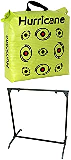 Hurricane H-20 Deer Archery Target w/HME Bowhunting 30 Inch Bag Target Stand