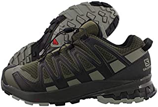 Salomon XA Pro 3D V8 Men's Trail Running / Hiking Shoe, Grape Leaf/Peat/Shadow, 10.5 D (M)