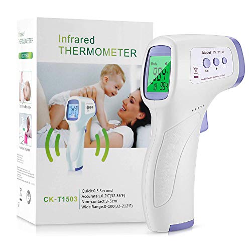 X-Cheng Infrared Thermometer, Non-Contact Digital Forehead Thermometer for Adults Kids and
</p>
                                                            </div>
                            <div class=