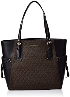 MICHAEL Michael Kors Voyager East/West Tote Brown/Black One Size