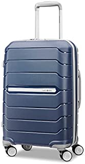 Samsonite Freeform Hardside Expandable with Double Spinner Wheels, Navy, Carry-On 21-Inch