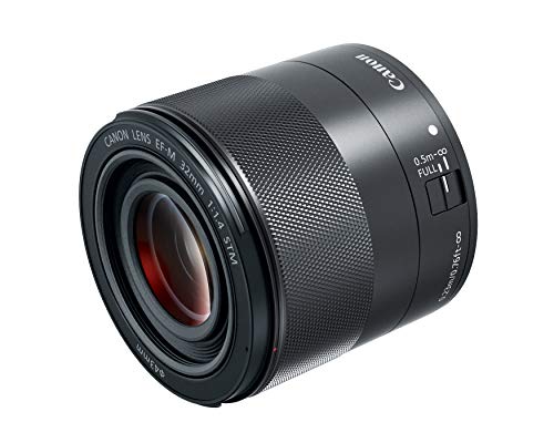 Canon EF-M 32mm f/1.4 STM Lens, Black - 2439C002