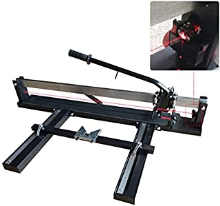 HiHydro Tile Cutter 40 Inch Professional Manual Tile Cutting Machine Durable Adjustable Laser Guide for Preciser Cutting of Porcelain Ceramic Floor Tiles