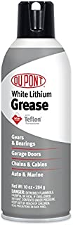 DuPont Teflon White Lithium Grease Aerosol Spray, 10 Oz.