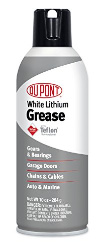 DuPont Teflon White Lithium Grease Aerosol Spray, 10 Oz.