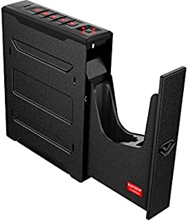 Vaultek Slider Series Rugged Bluetooth Smart Handgun Safe Quick Open Pistol Safe with Rechargeable Li-ion Battery (Biometric)