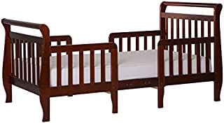 Dream On Me Emma 3 in 1 Convertible Toddler Bed in Espresso, Greenguard Gold Certified