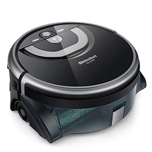 ILIFE Shinebot W400s, Mop Robot, Wet Scrubbing, Floor Washing, XL Water Tank, Zig-Zag Path, for Hard Floor