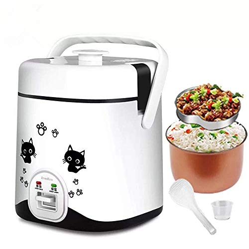 1.2L Mini Rice Cooker, Electric Travel Rice Cooker Small, Electric Lunch Box - Keep Warm Function- Suitable For 1-2 People - For Cooking Soup, Rice, Stews, Grains & Oatmeal