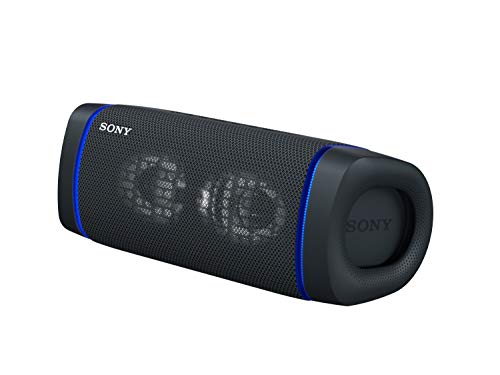 Sony SRS-XB33 EXTRA BASS Wireless Portable Speaker IP67 Waterproof BLUETOOTH and Built In Mic for Phone Calls, Black