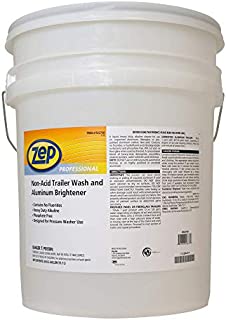 Zep Professional Non-Acid Trailer Wash and Aluminum Brightener 5 Gallon 1045900 (1 Bucket)