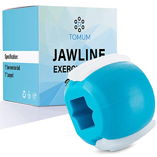 Jawline Exerciser Jaw, Face, and Neck Exerciser - Define Your Jawline, Slim and Tone Your Face, Look Younger and Healthier - Helps Reduce Stress and Cravings - Facial Exerciser