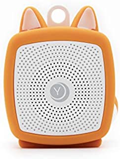 Yogasleep Pocket Baby Soother Fox for Baby | 6 Soothing, Natural Sounds | Compact for On-The-Go Use & Travel | USB Rechargeable | 101 Night Trial